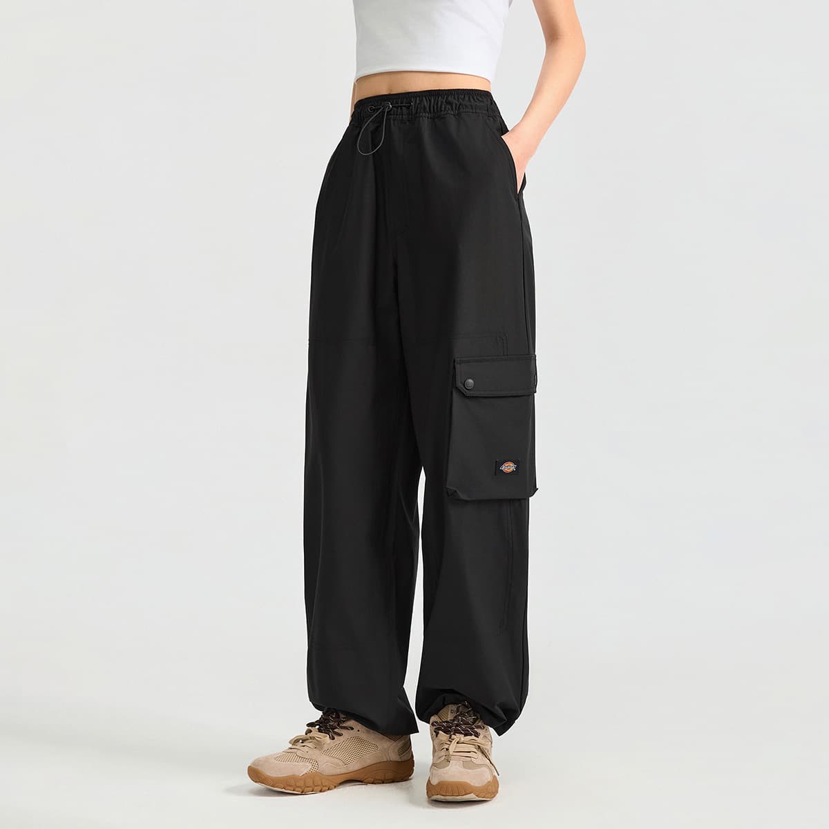 Штаны Dickies Asphalt Black Женские Повседневные Брюки - изображение 5