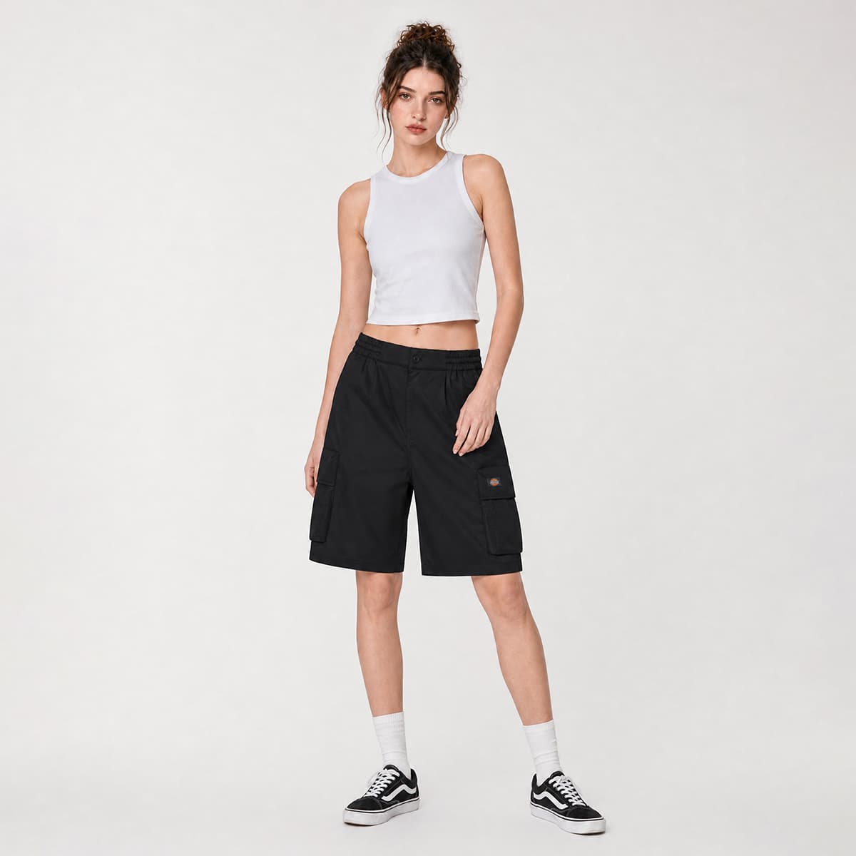 Dickies Asphalt Black Женские Карго Шорты - изображение 6