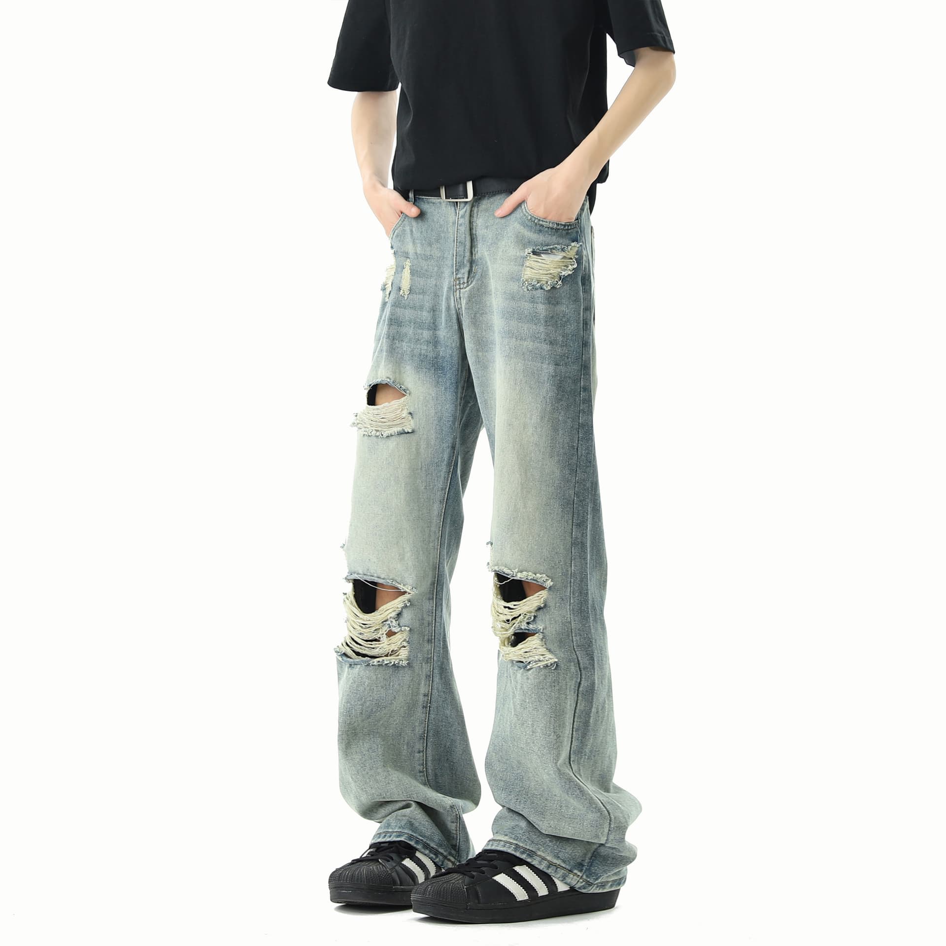 Штаны dickies Светло-синий Мужской Джинсы - изображение 5