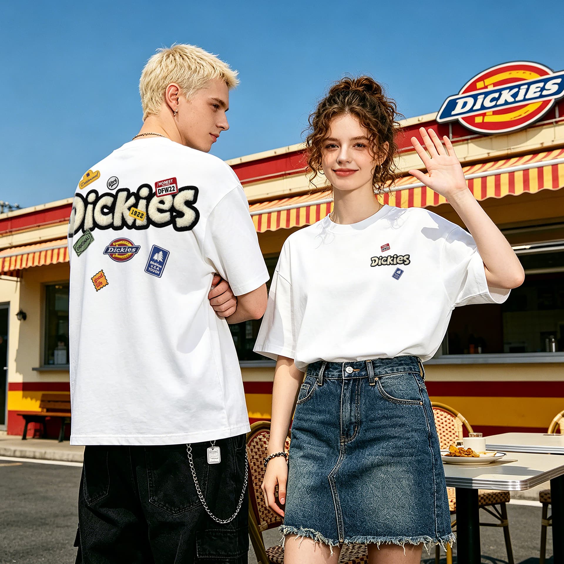 Футболка Dickies Унисекс T-рубашки - изображение 3