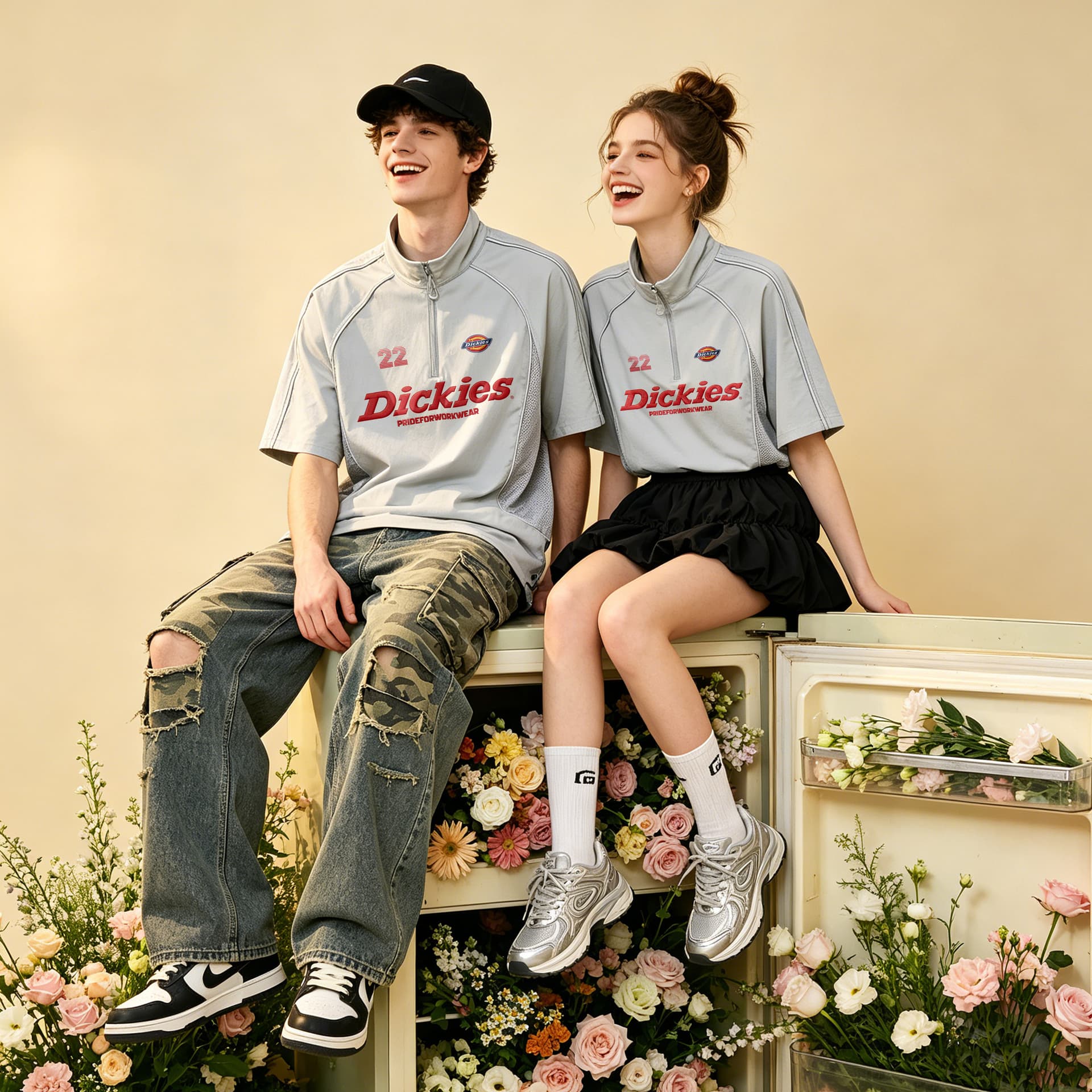 Футболка Dickies Унисекс T-рубашки - изображение 4