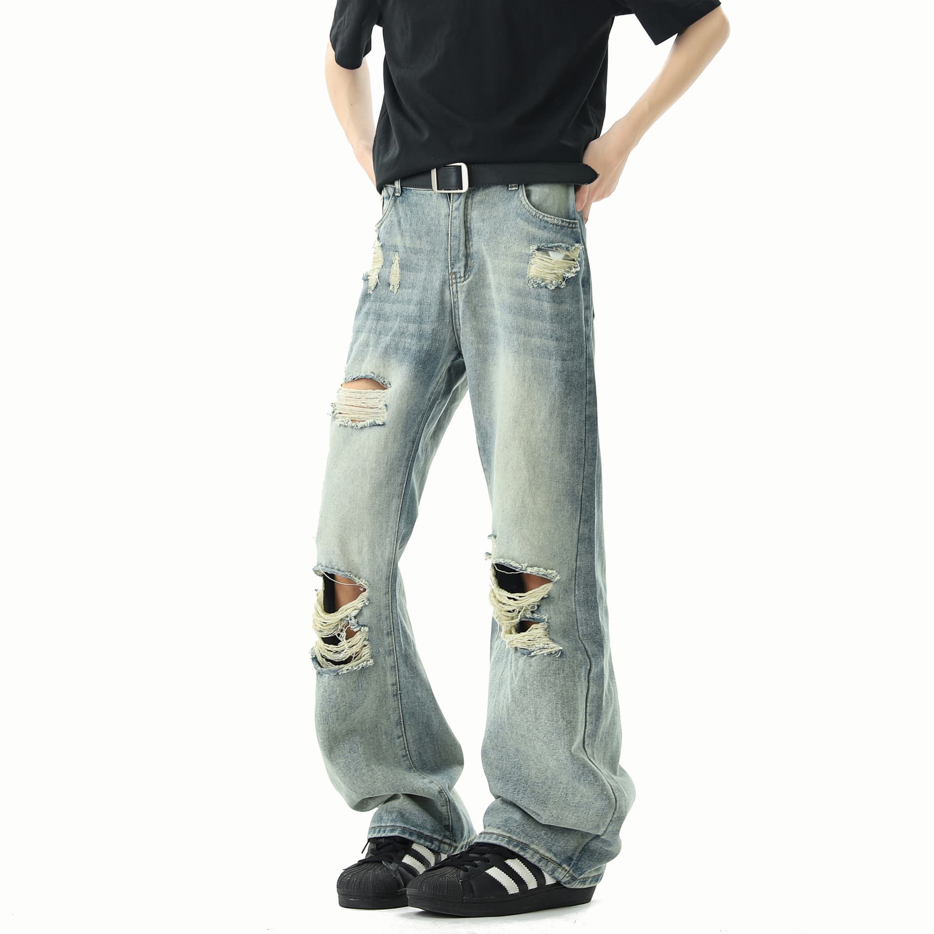 Штаны dickies Светло-синий Мужской Джинсы - изображение 4