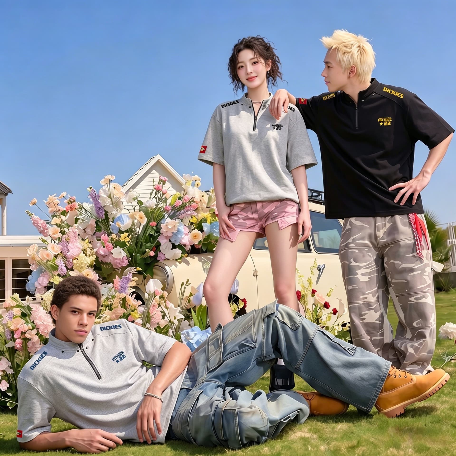 Футболка Dickies Унисекс T-рубашки - изображение 7