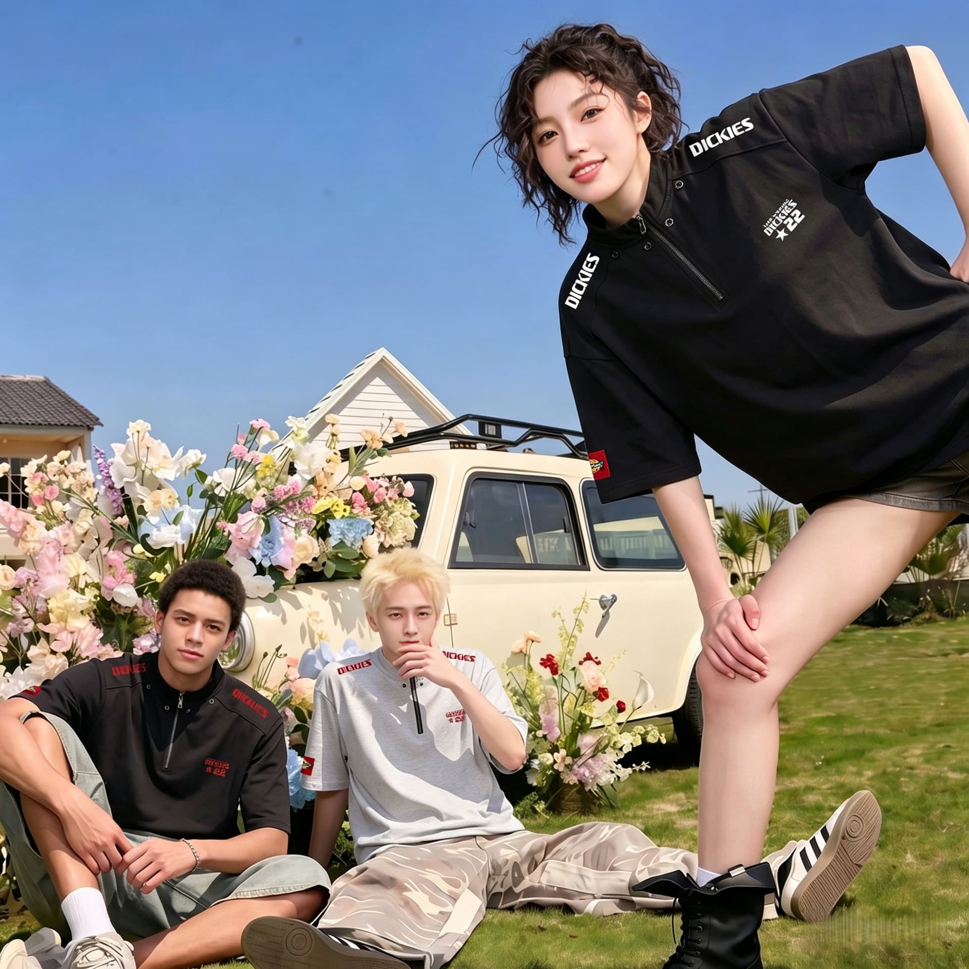 Футболка Dickies Унисекс T-рубашки - изображение 6