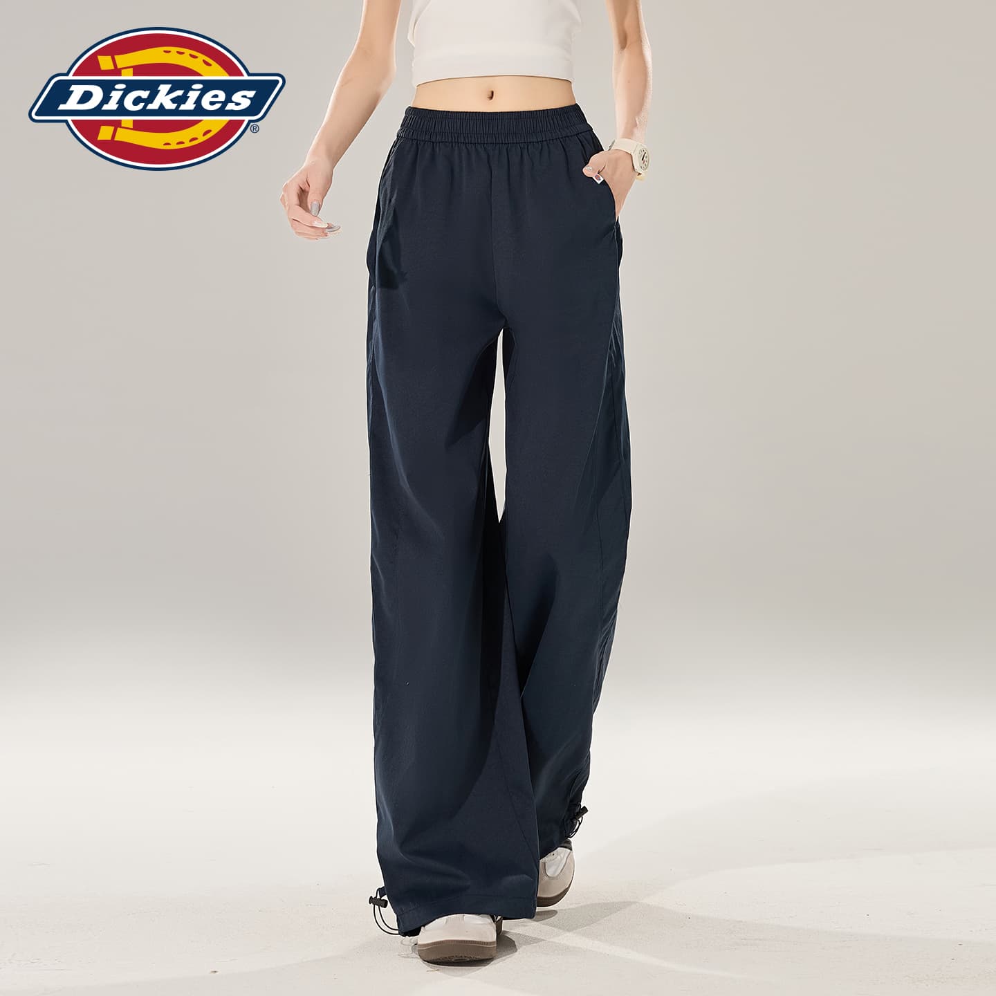 Dickies Темно-синие брюки женские карго - изображение 6