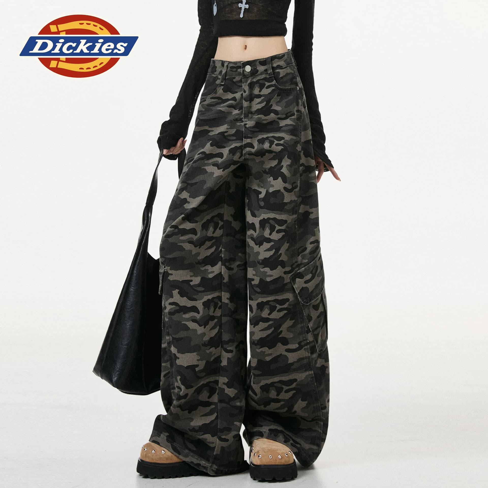 Джинсы dickies Камуфляж Брюки Женские Джинсы - изображение 3