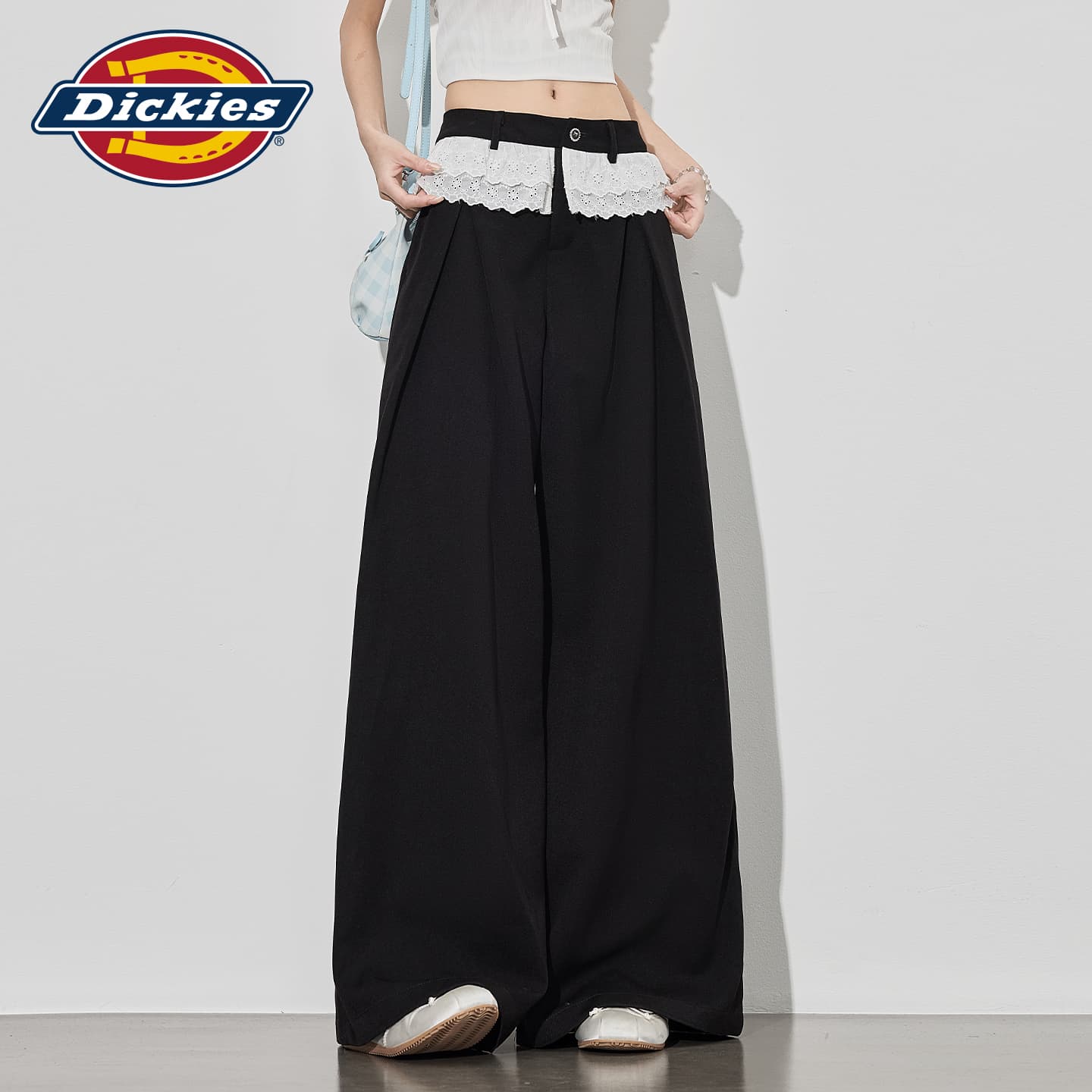 Штаны Dickies Черные Брюки Женские Повседневные Брюки - изображение 3
