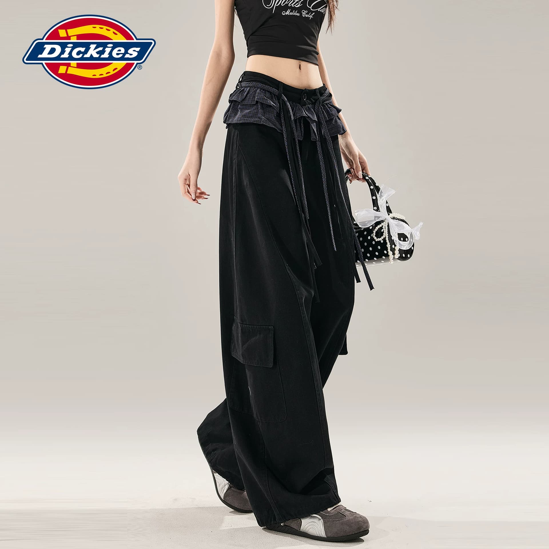 Штаны dickies Черные брюки Женские Повседневные брюки - изображение 6