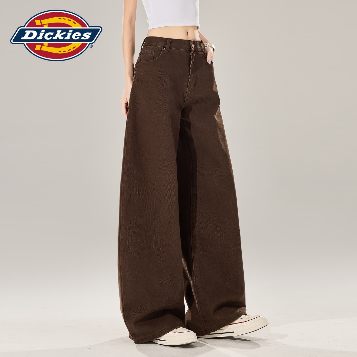 Джинсы Dickies Кофе Брюки Женские Джинсы - изображение 6