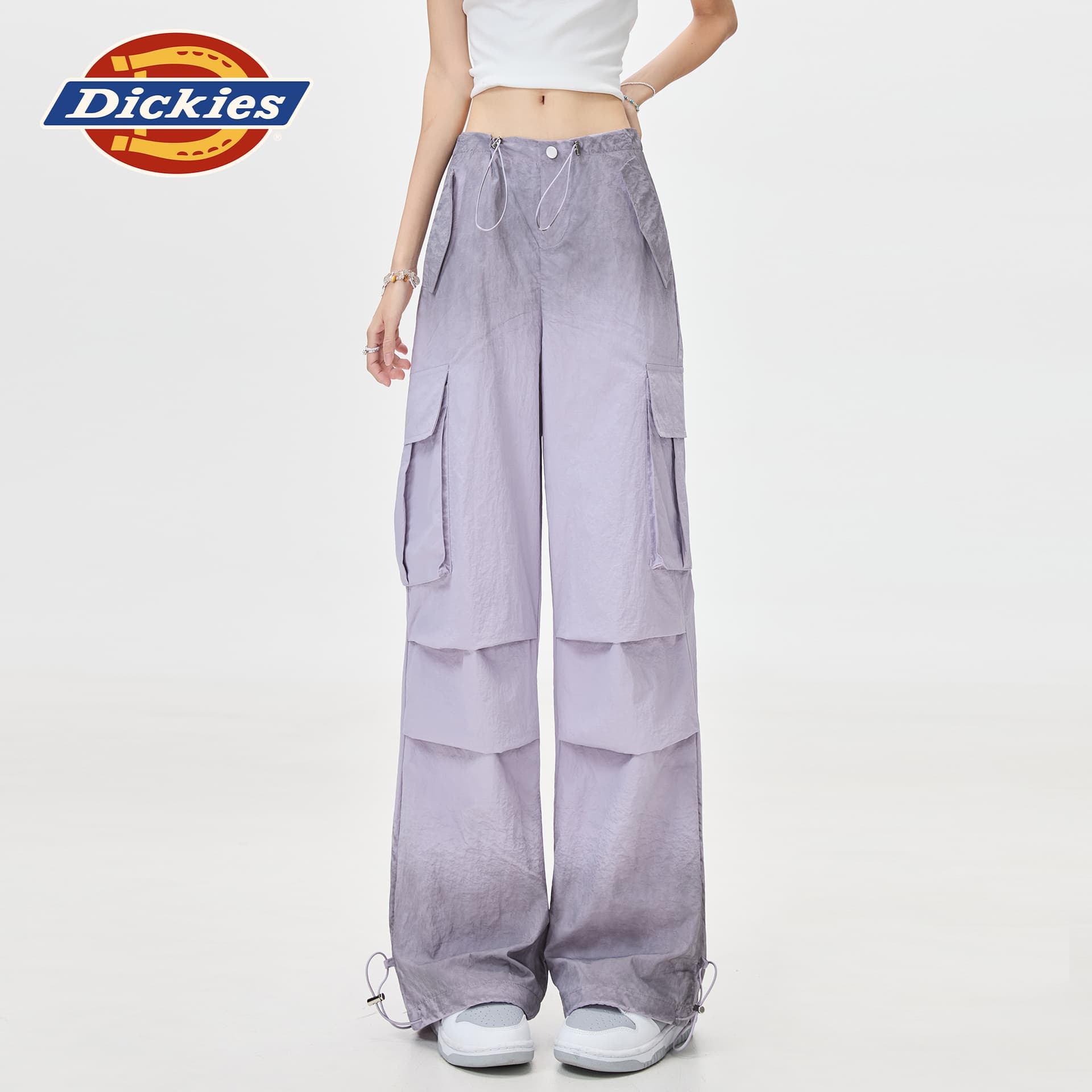 Штаны dickies Фиолетовый Брюки Женские Повседневные брюки - изображение 4