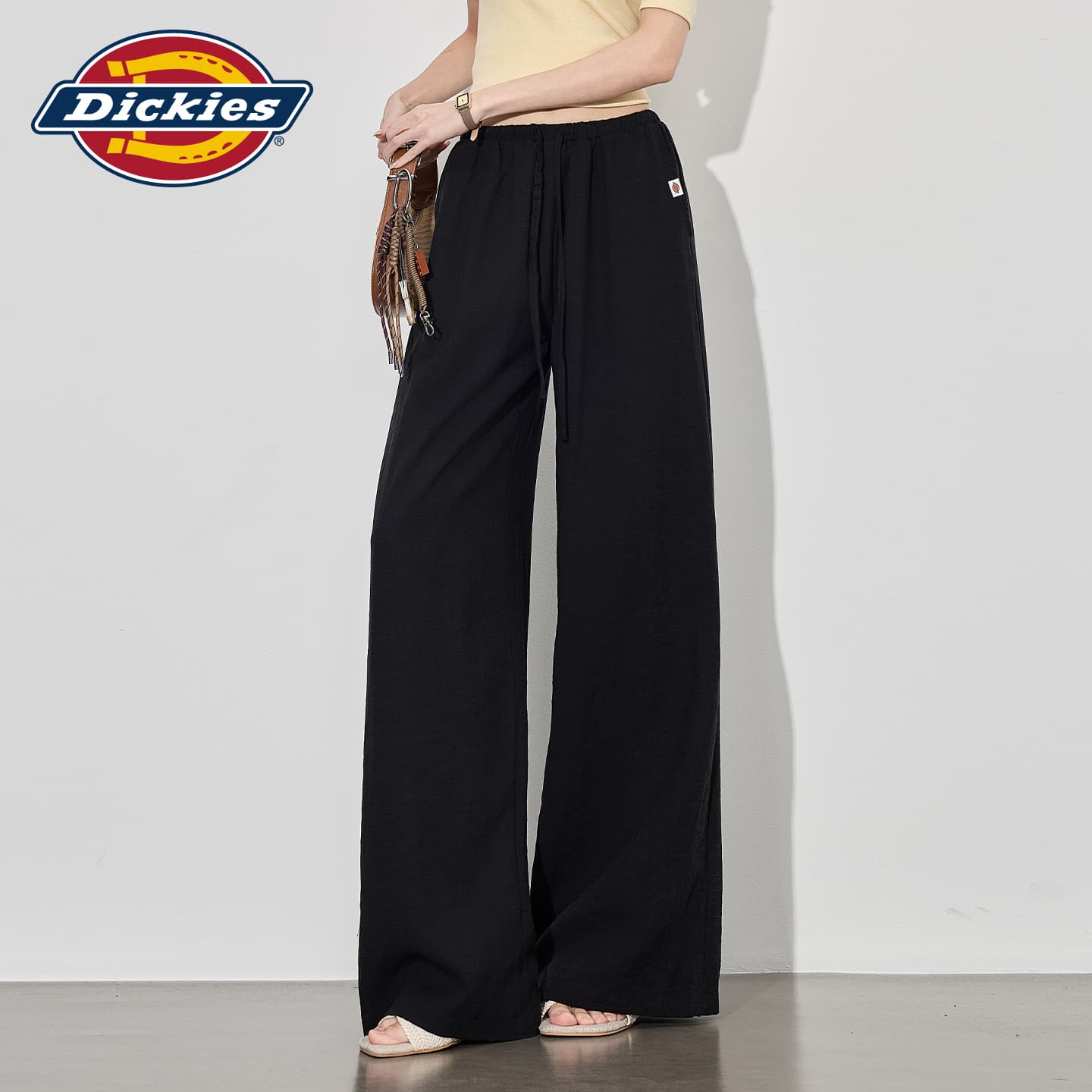 Штаны Dickies Черные с увеличенной длиной Женские Повседневные Брюки - изображение 5