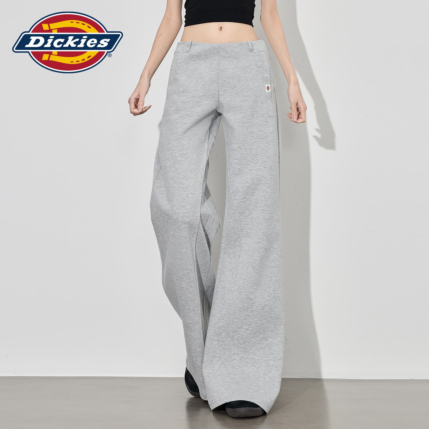 Штаны Dickies Светло-серые Удлиненные Женские Повседневные Штаны - изображение 7