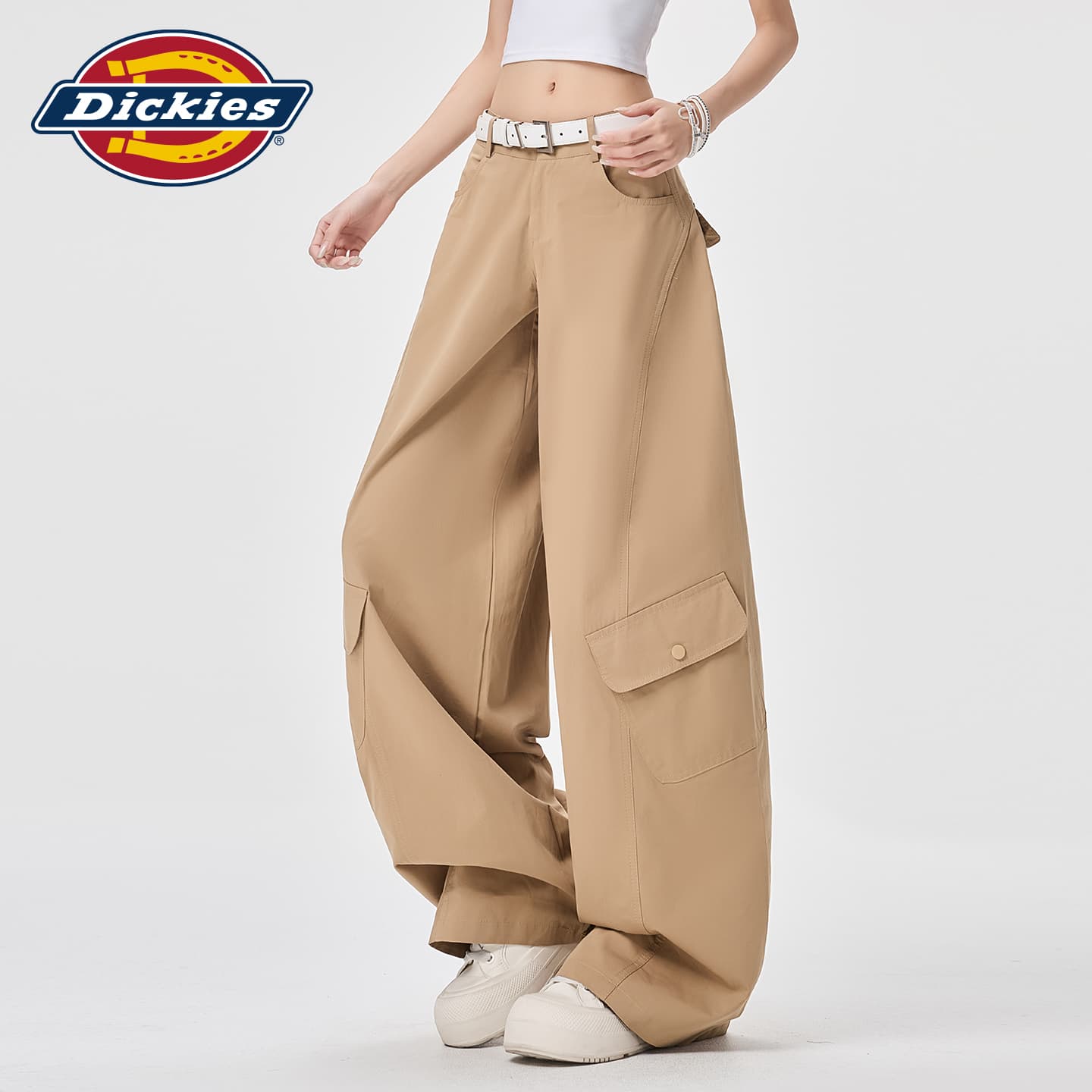 Штаны Dickies Кофе Брюки Женские Повседневные брюки - изображение 6