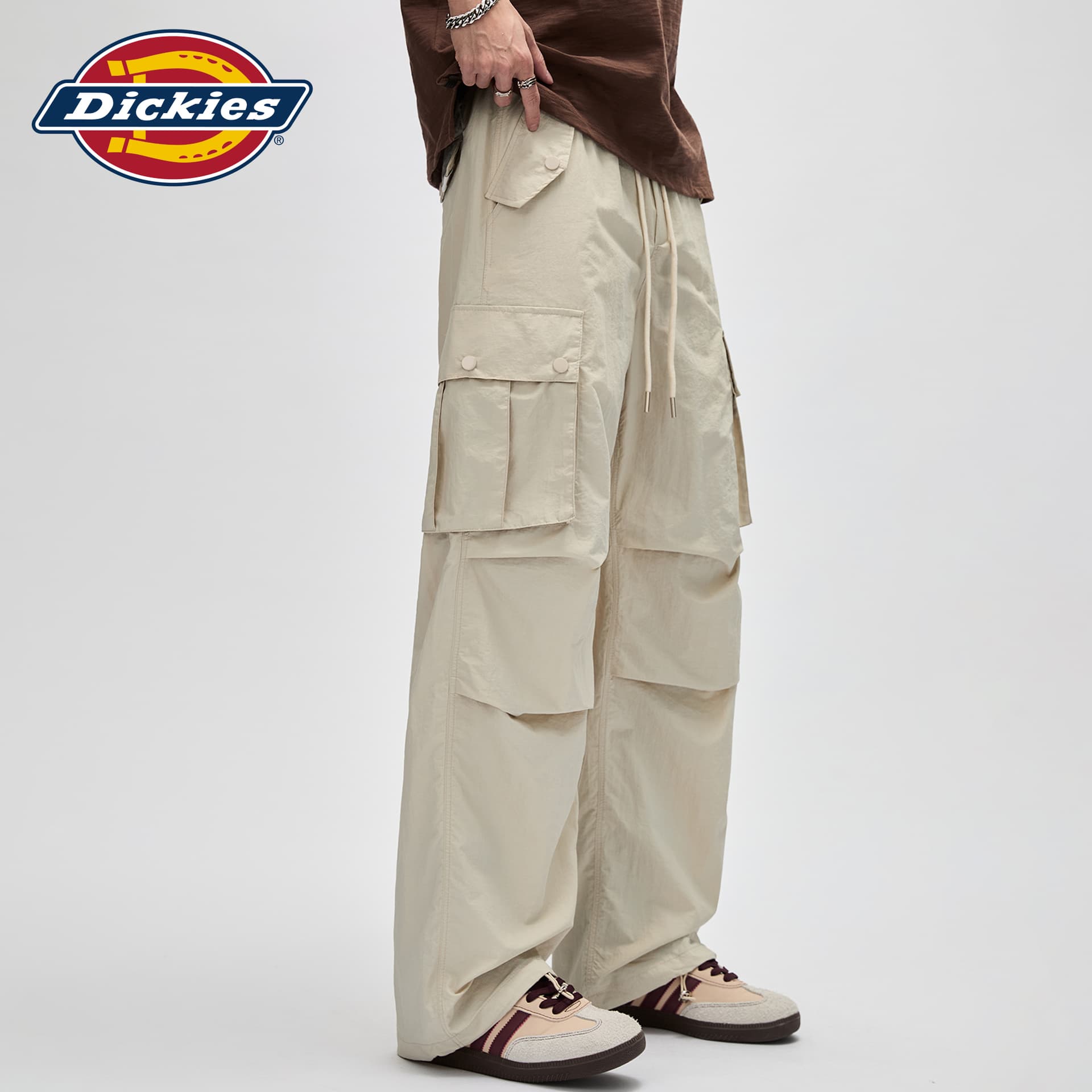 Штаны Dickies Абрикос Унисекс Повседневные Брюки - изображение 5
