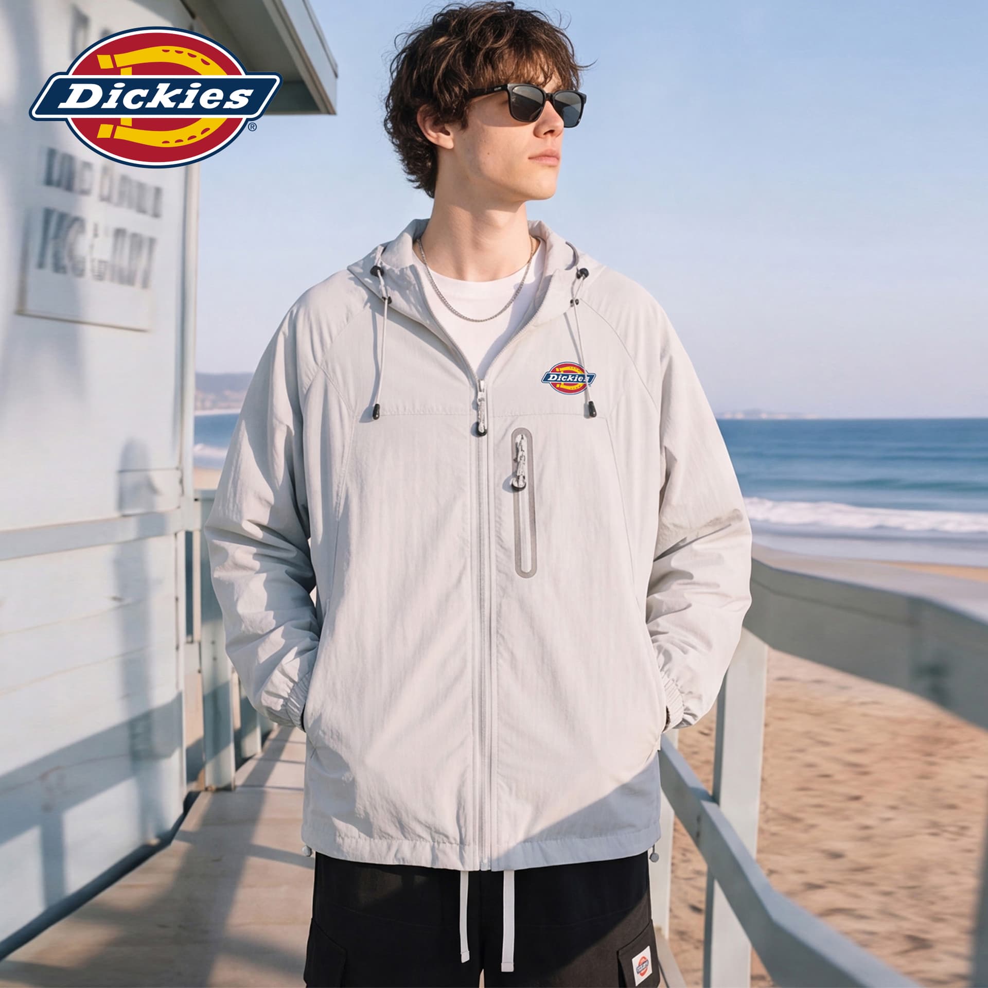 Легкая ветровка Dickies Унисекс Одежда с Защитой от UV - изображение 3