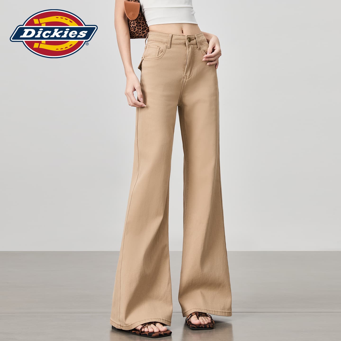 Джинсы Dickies Хаки Брюки Женские Джинсы - изображение 6
