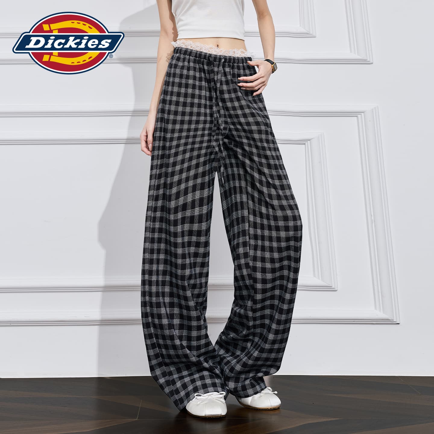 Штаны Dickies Черные Брюки Женские Повседневные Брюки - изображение 6