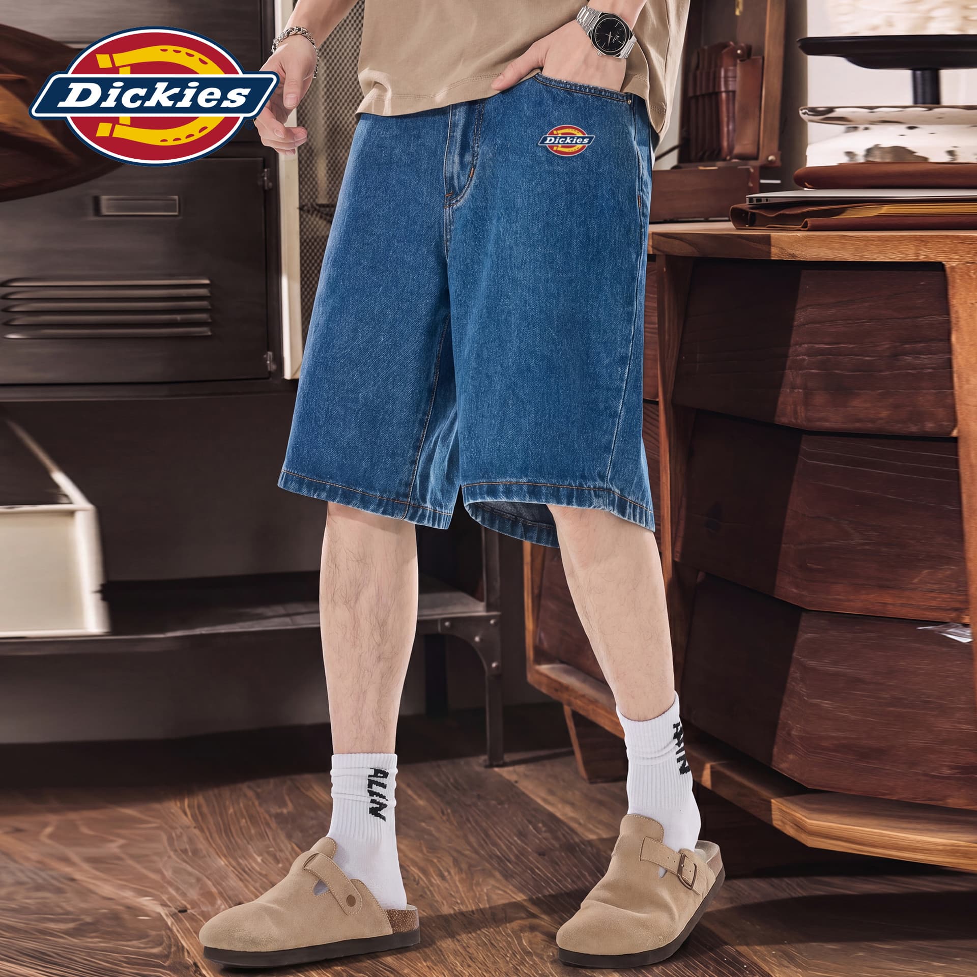 Джинсовые шорты Dickies cleanfit - изображение 11