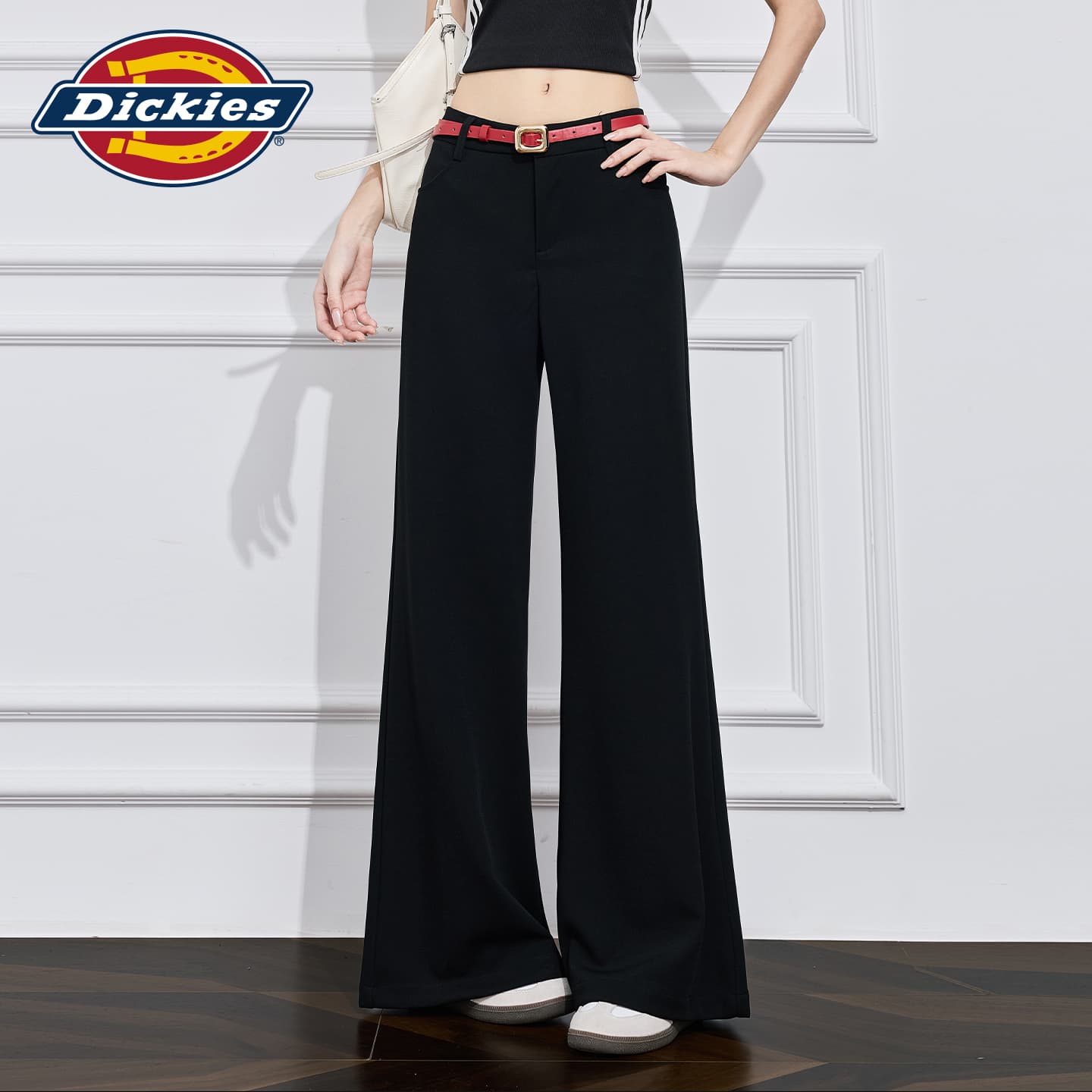 dickies Черный с увеличенной длиной Женские Платье Брюки - изображение 3