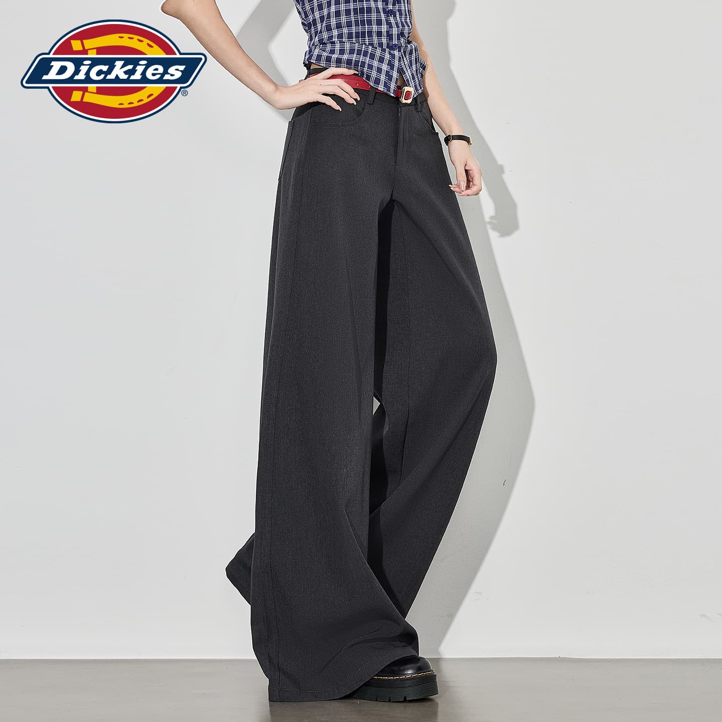 Штаны Dickies Graphite Gray Pants Women's Casual Pants - изображение 5