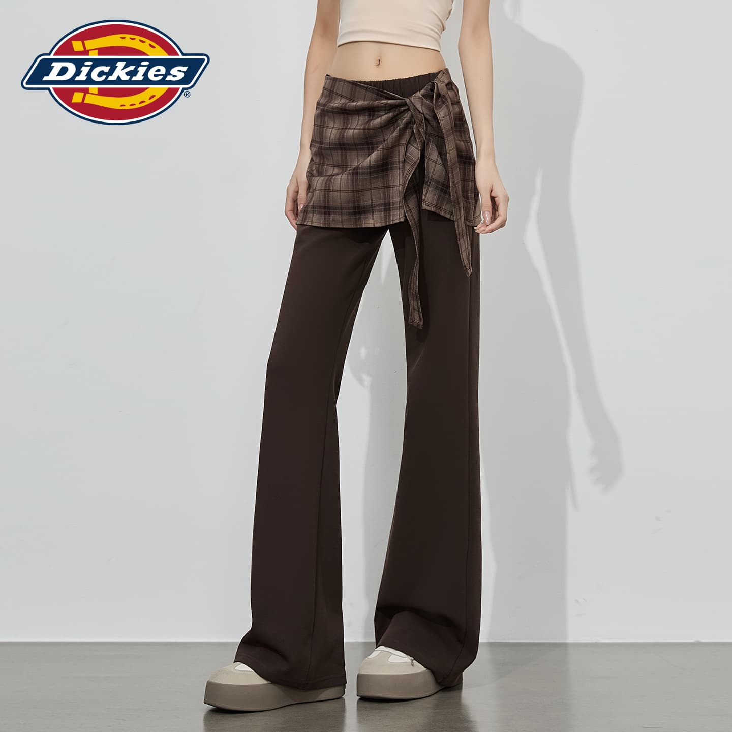 Штаны Dickies Коричневые Женские Повседневные Брюки - изображение 6