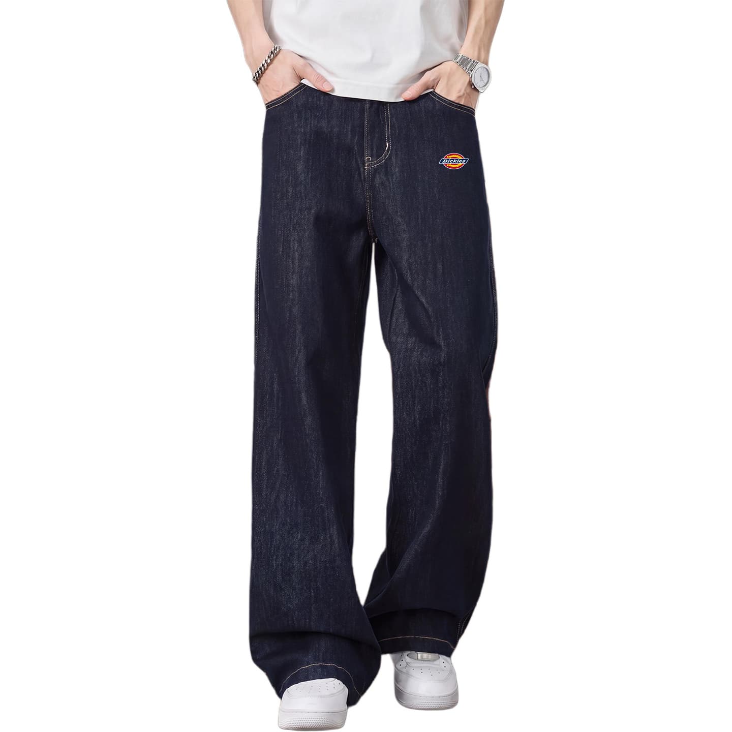 Штаны Dickies Джинсовый Синий (PRINTED Edition) Унисекс Джинсы - изображение 3