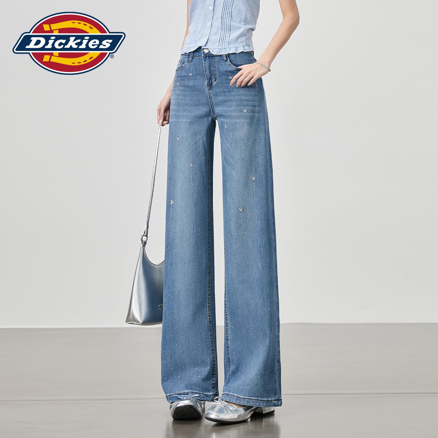 Джинсы Dickies Blue Extended Length Women's Jeans Dickies Синий Удлиненный Женский Джинсы - изображение 5