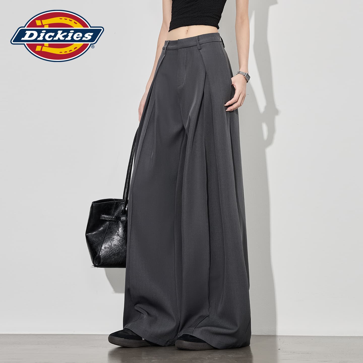 Штаны Dickies Серые Брюки Женские Повседневные Брюки - изображение 3