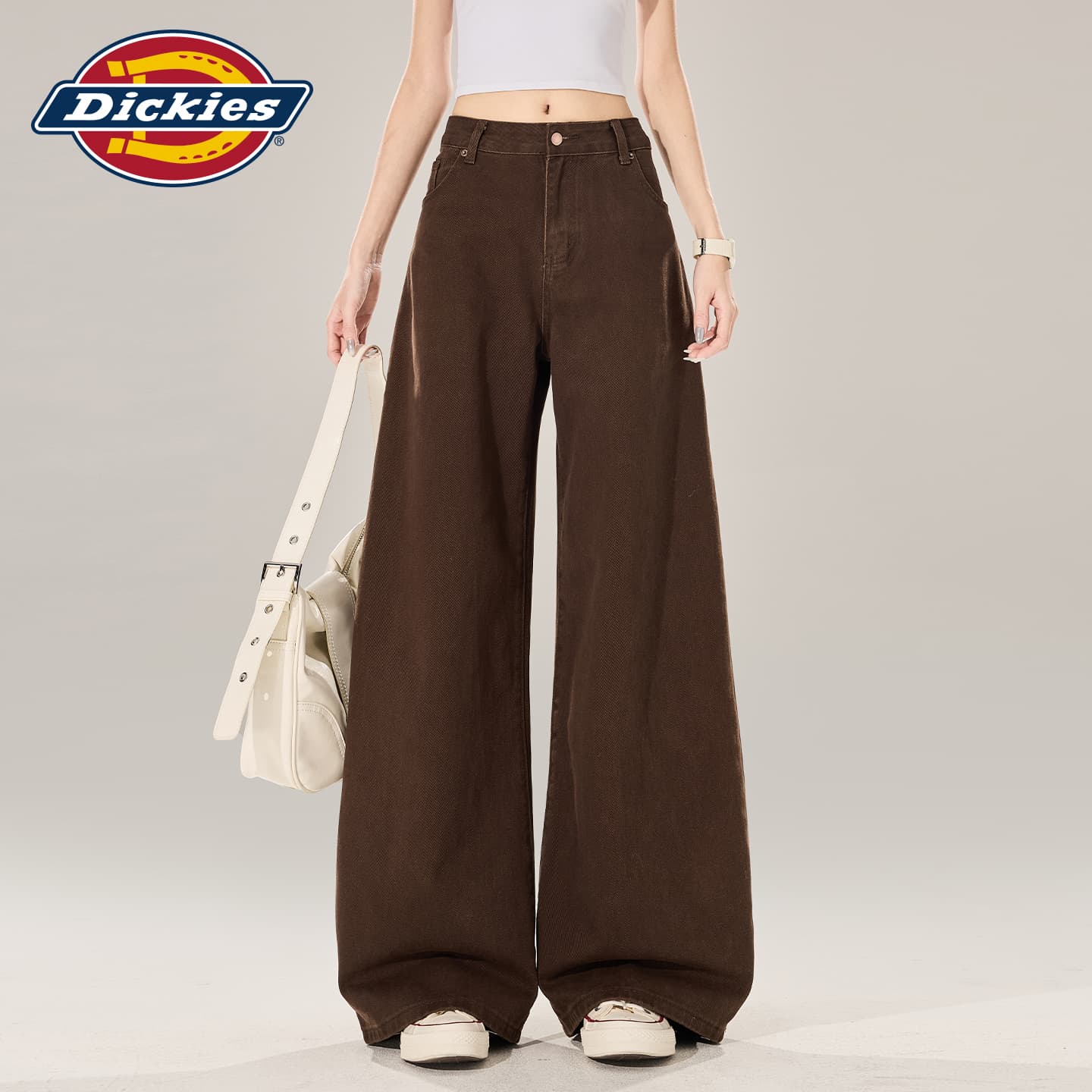 Джинсы Dickies Кофе Брюки Женские Джинсы - изображение 4