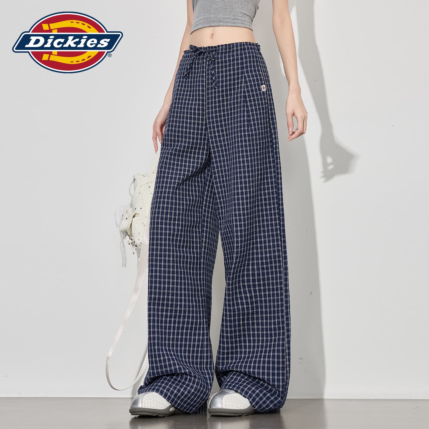 Штаны Dickies Темно-синие брюки женские повседневные - изображение 4