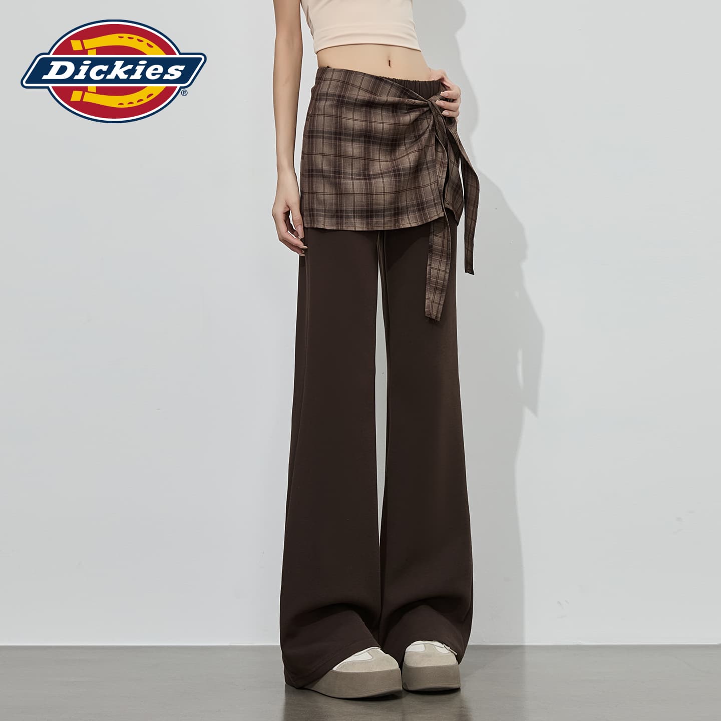 Штаны Dickies Коричневые Женские Повседневные Брюки - изображение 5