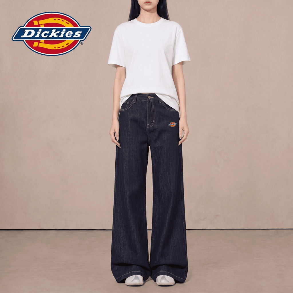 Штаны Dickies Джинсовый Синий (PRINTED Edition) Унисекс Джинсы - изображение 7