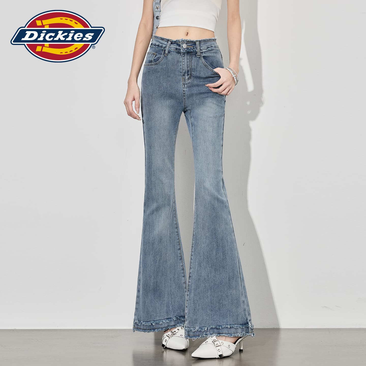 Джинсы Dickies Освежающий вариант Брюки Женские Джинсы - изображение 3