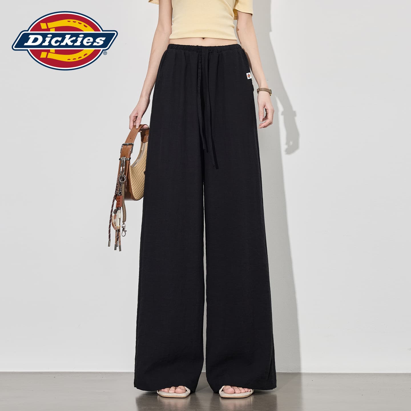 Штаны Dickies Черные с увеличенной длиной Женские Повседневные Брюки - изображение 4
