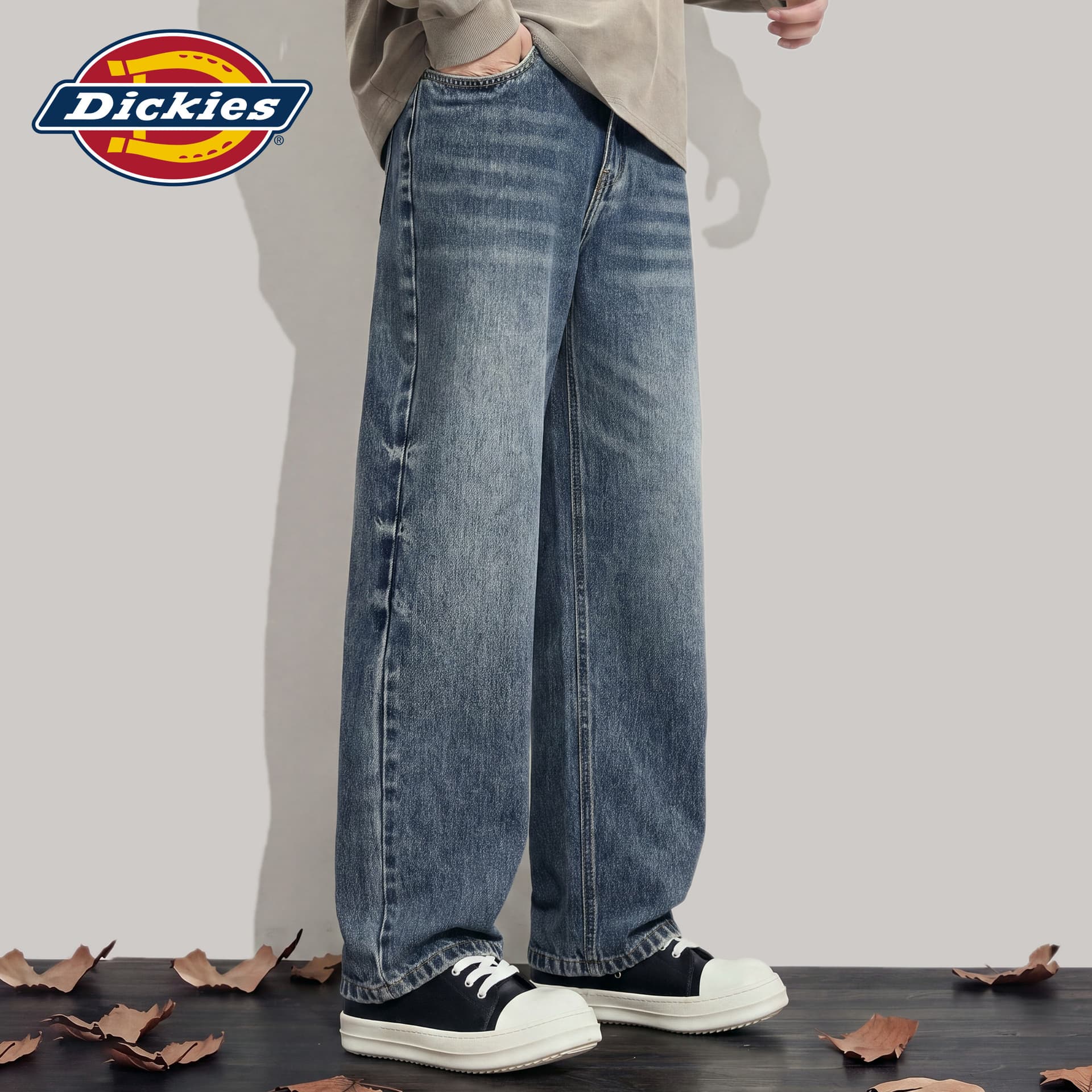 Штаны dickies Ностальгический синий Унисекс Джинсы - изображение 3
