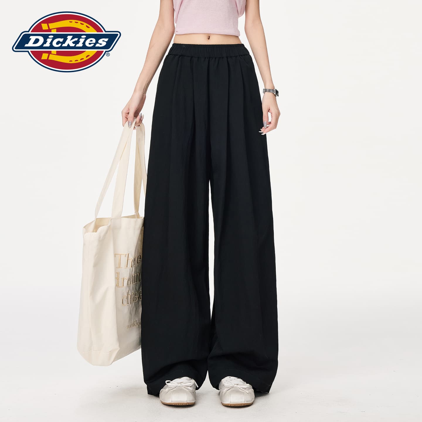 Штаны Dickies Черные Брюки Женские Повседневные Брюки - изображение 5