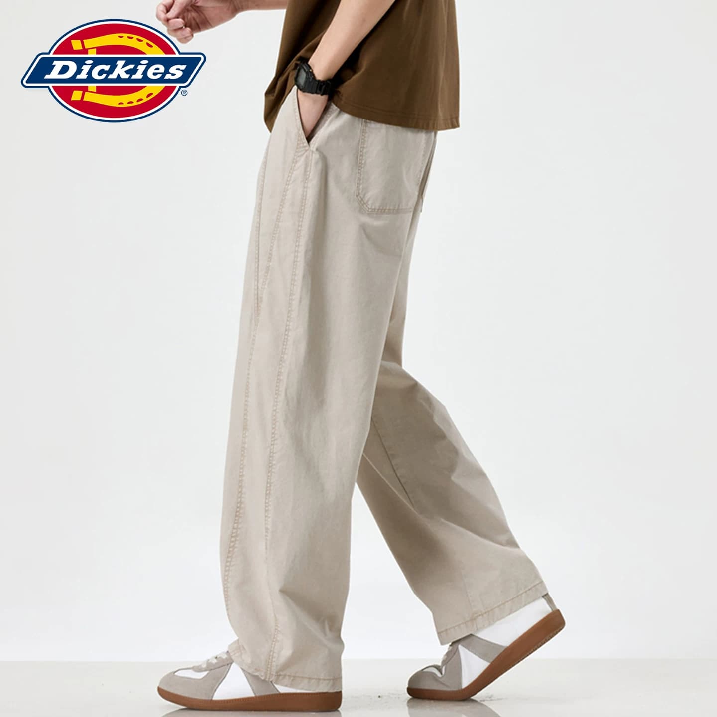 Штаны dickies Экрю Унисекс Повседневные брюки - изображение 4