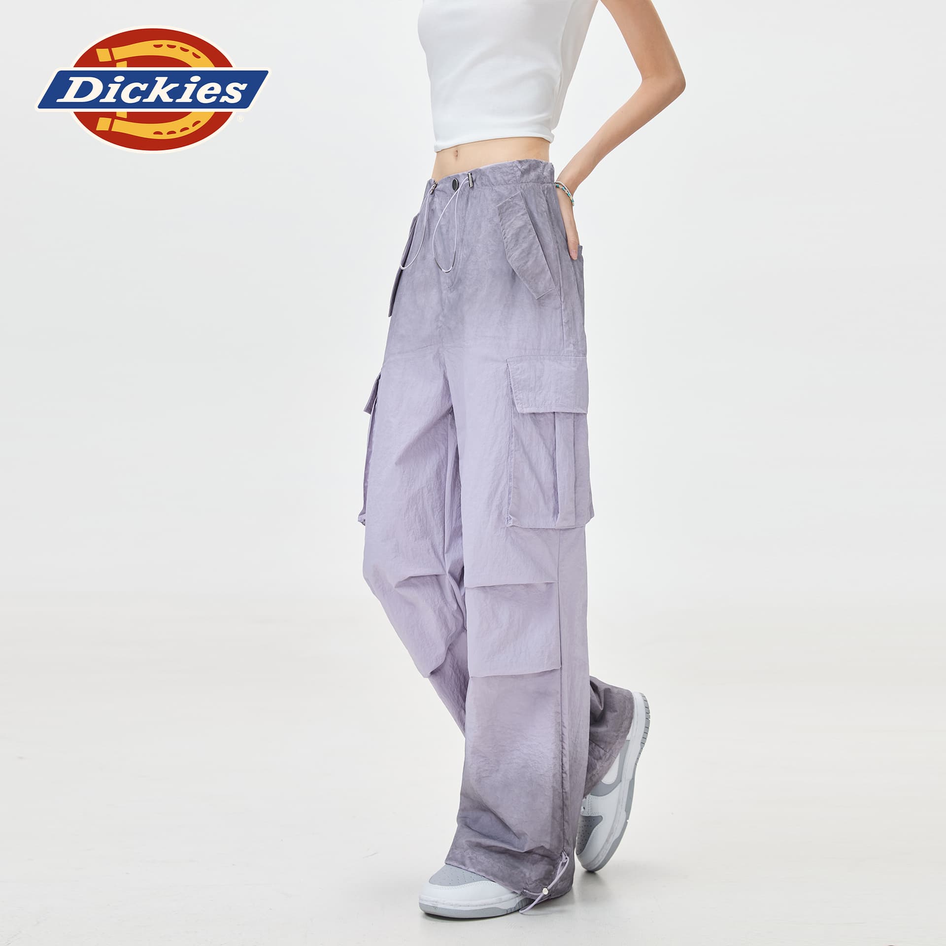 Штаны dickies Фиолетовый Брюки Женские Повседневные брюки - изображение 5