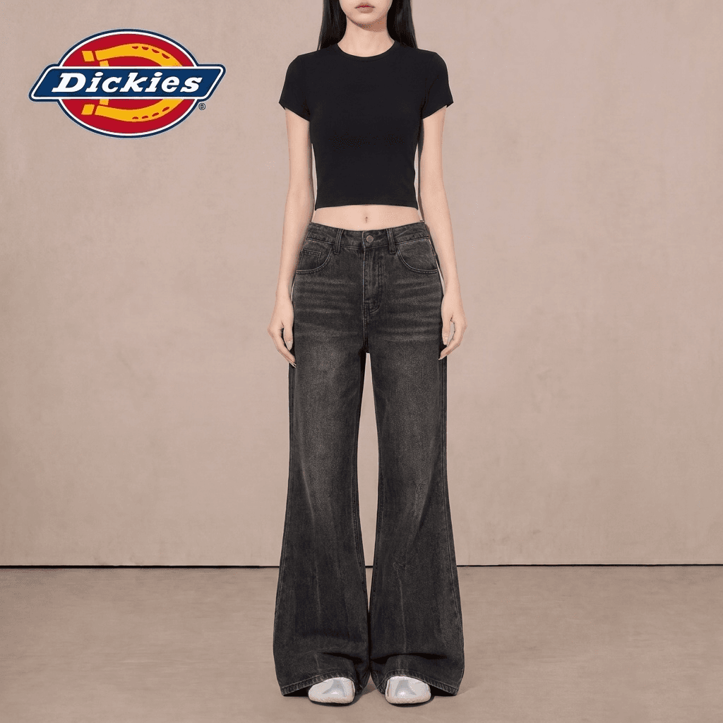 Штаны dickies Черно-серый Унисекс Джинсы - изображение 5