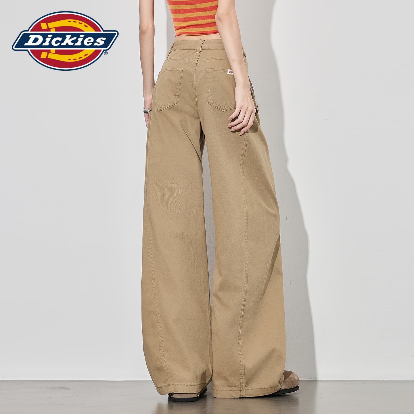 Джинсы Dickies Хаки Брюки Женские Джинсы - изображение 6
