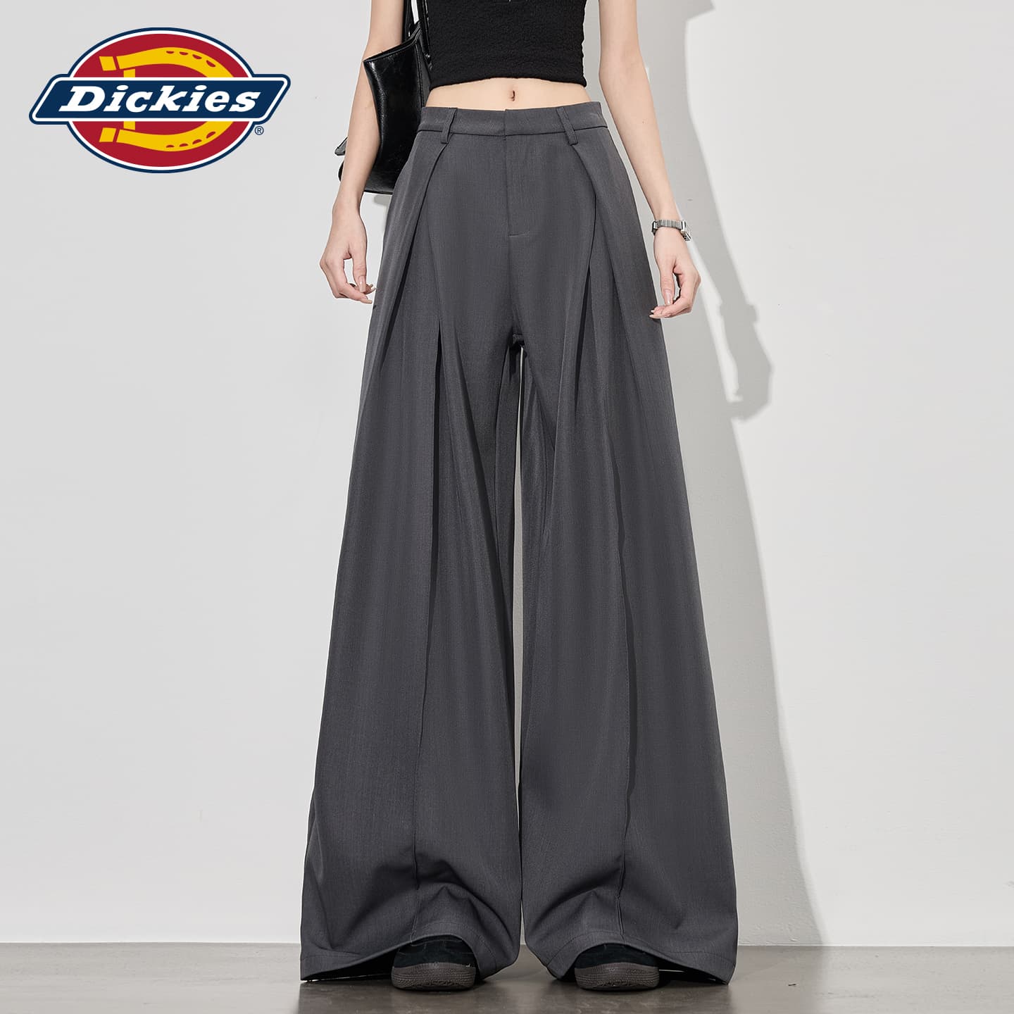 Штаны Dickies Серые Брюки Женские Повседневные Брюки - изображение 4