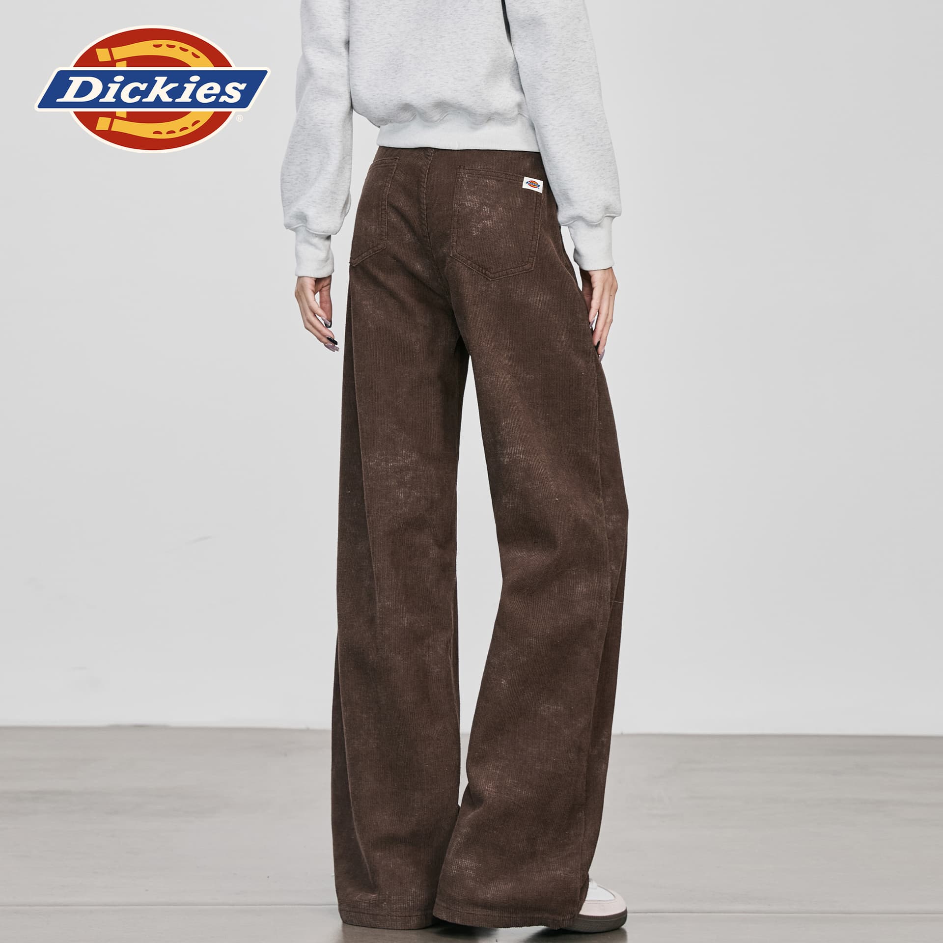 Штаны dickies Tie Dye Коричневый Удлиненная длина Женские Повседневные брюки - изображение 7