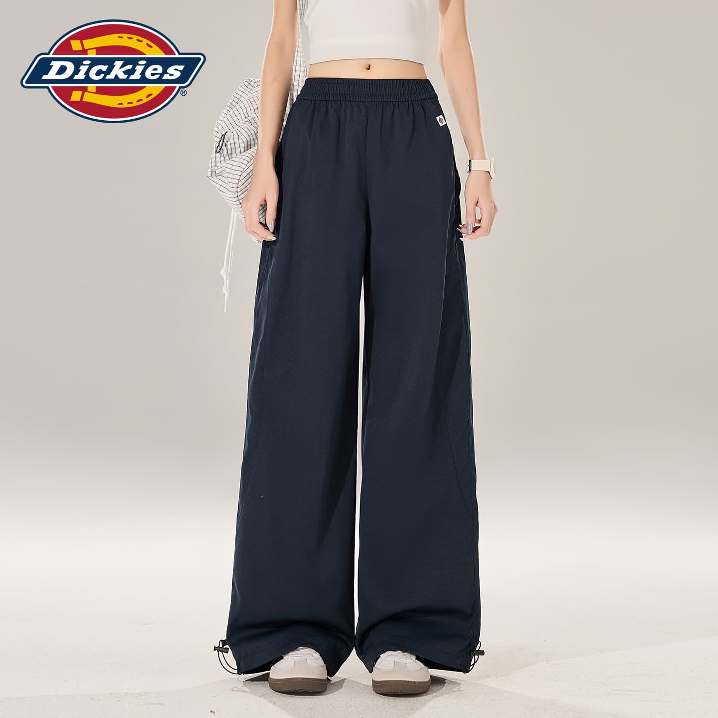 Dickies Темно-синие брюки женские карго - изображение 4