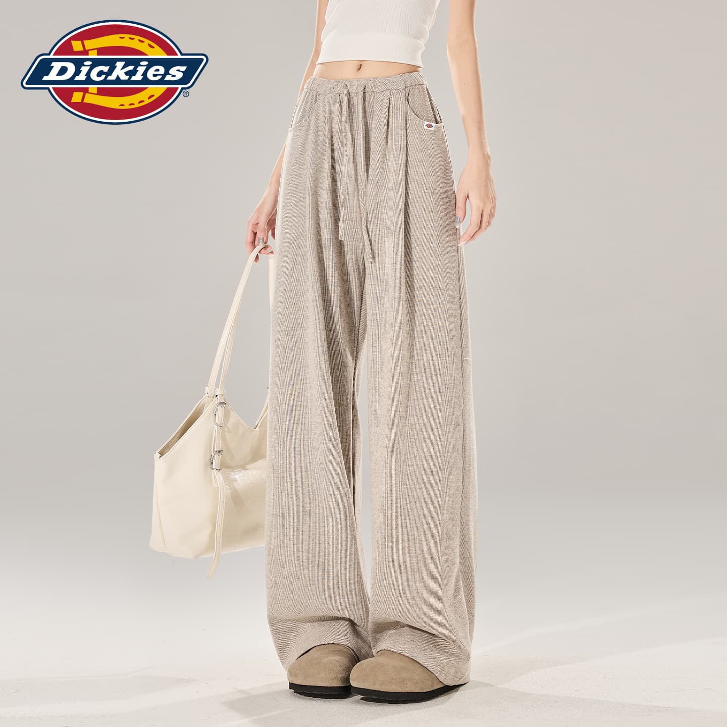 Штаны Dickies Овсяные Брюки Женские Повседневные Брюки - изображение 3