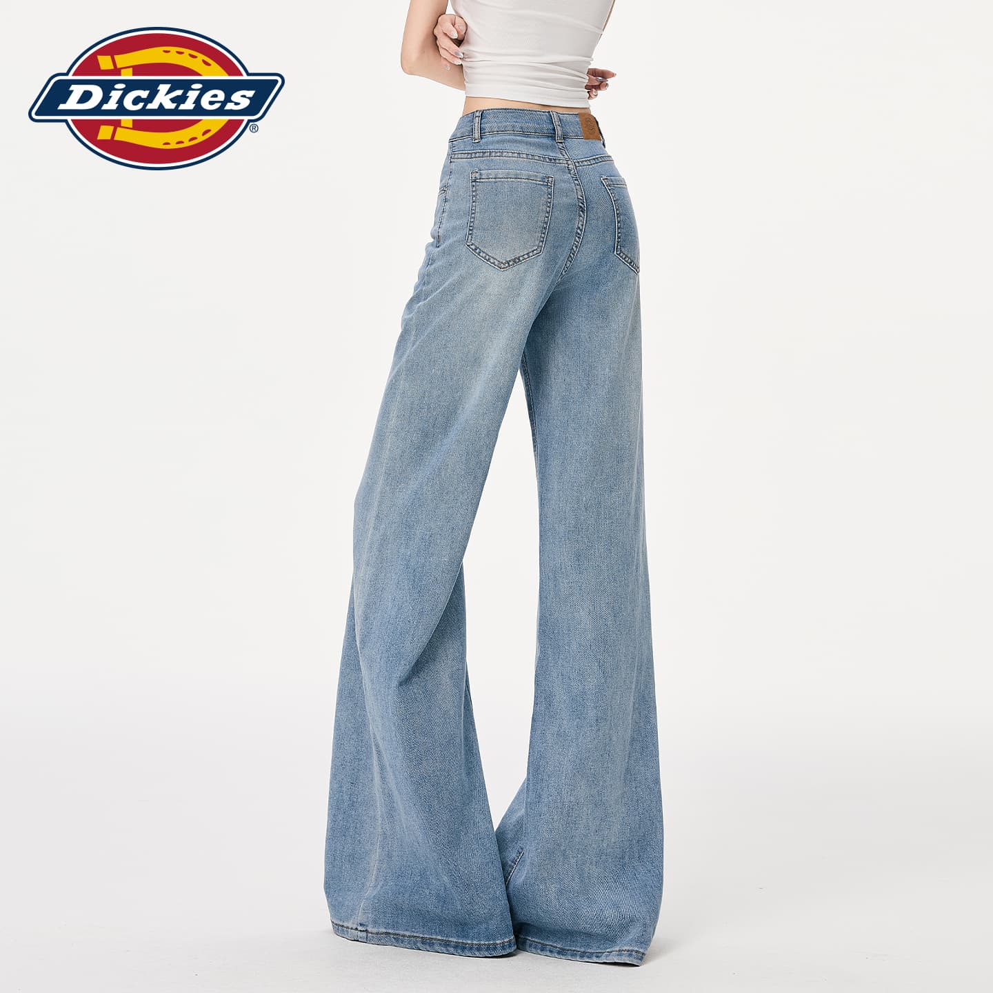 Джинсы dickies Светло-синие брюки Женские Джинсы - изображение 7
