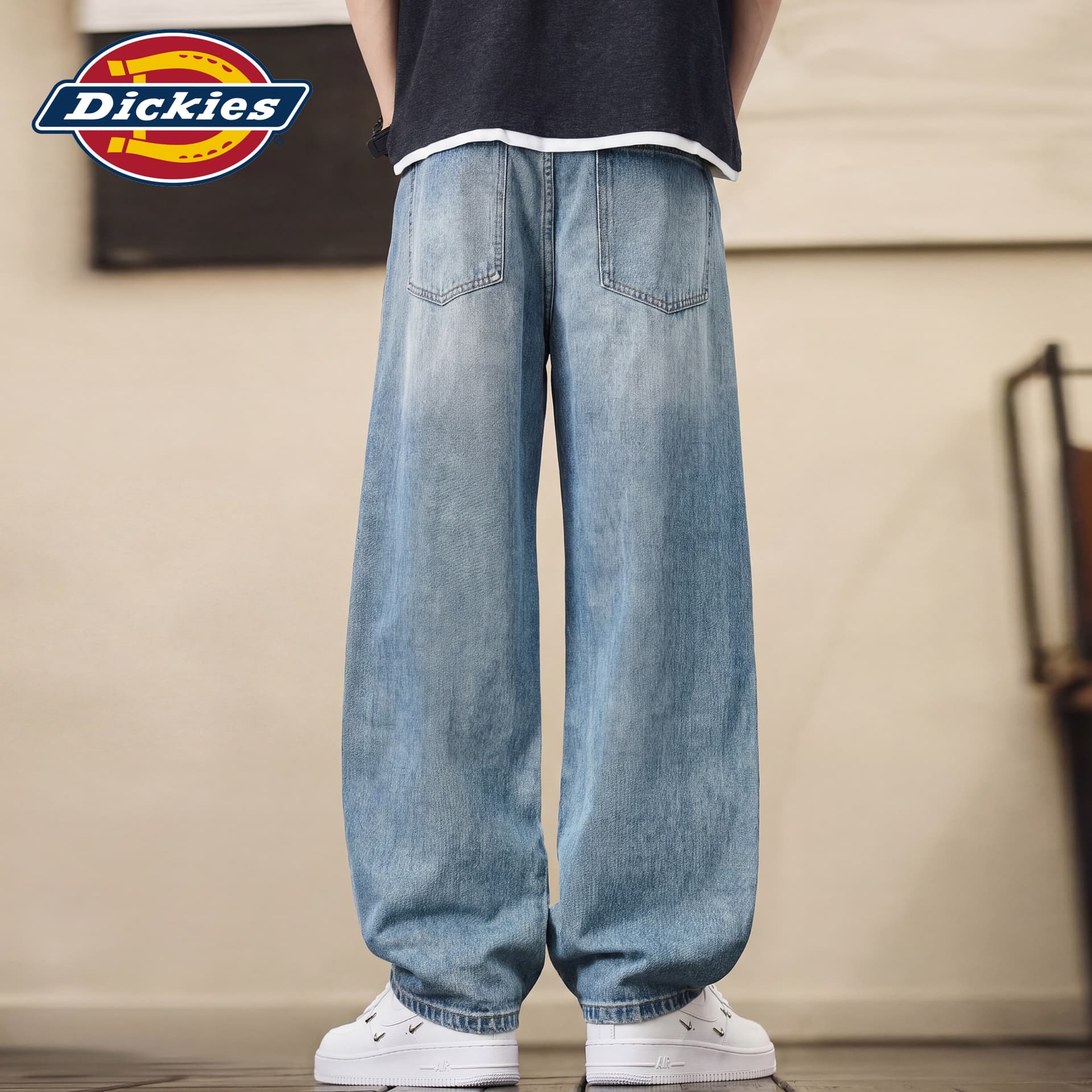 Штаны dickies Синий Мужской Джинсы - изображение 6