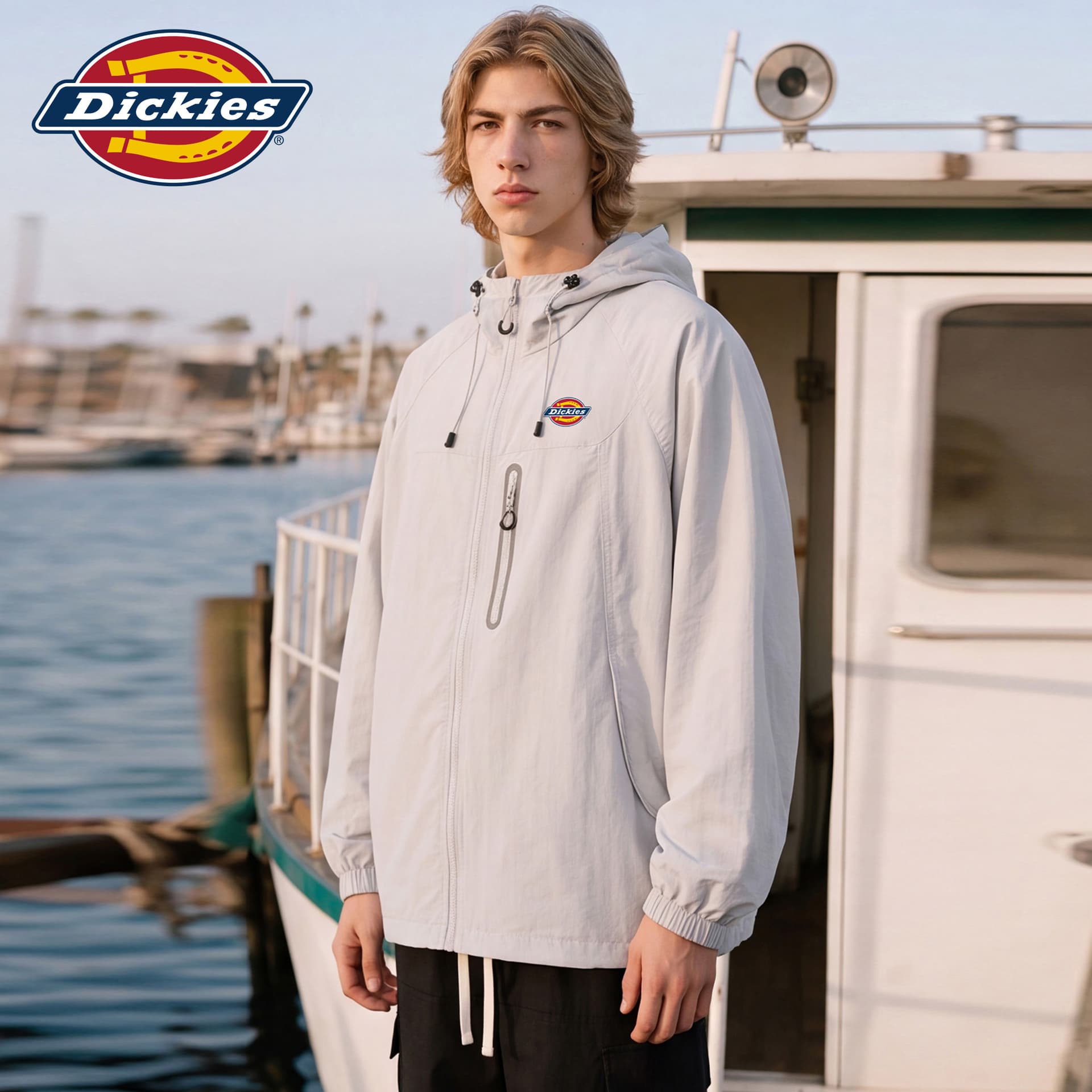 Легкая ветровка Dickies Унисекс Одежда с Защитой от UV - изображение 6