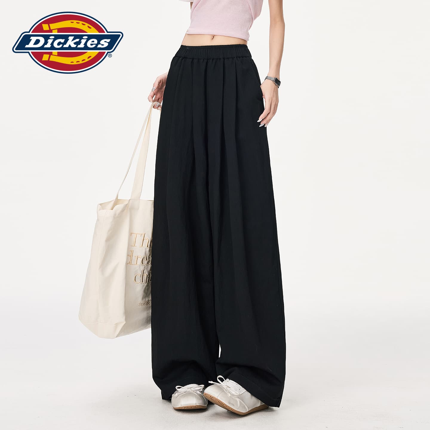 Штаны Dickies Черные Брюки Женские Повседневные Брюки - изображение 4