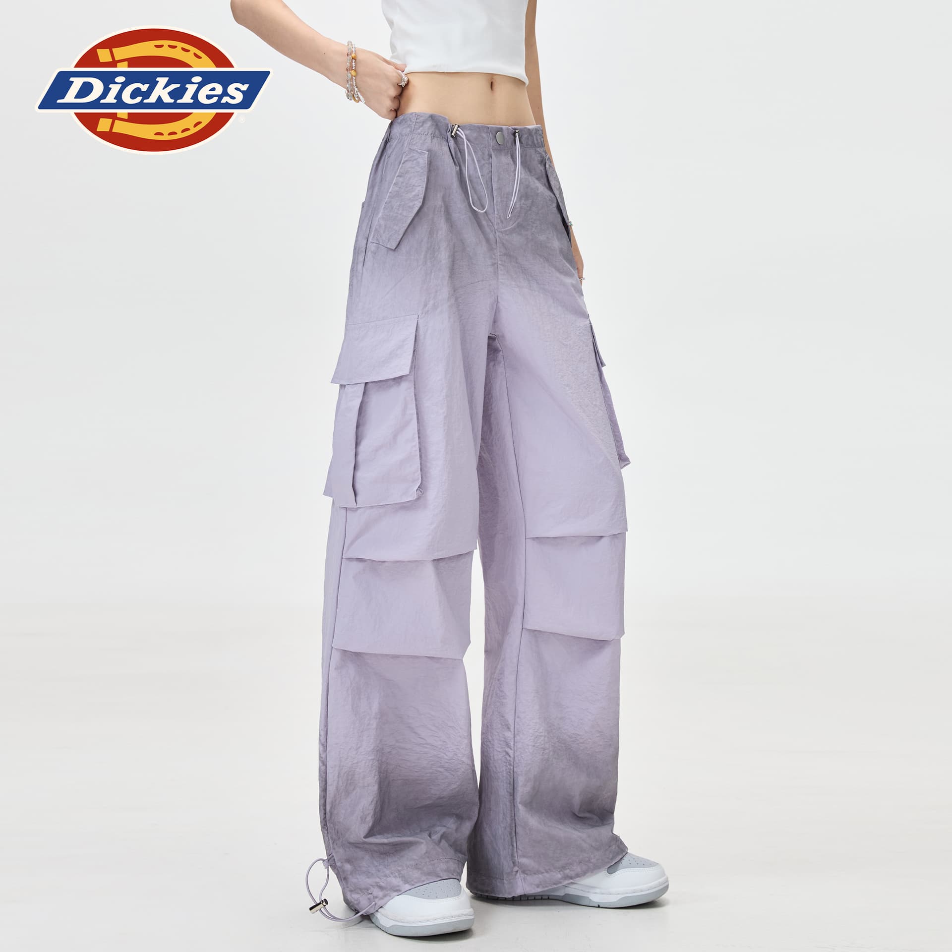 Штаны dickies Фиолетовый Брюки Женские Повседневные брюки - изображение 3