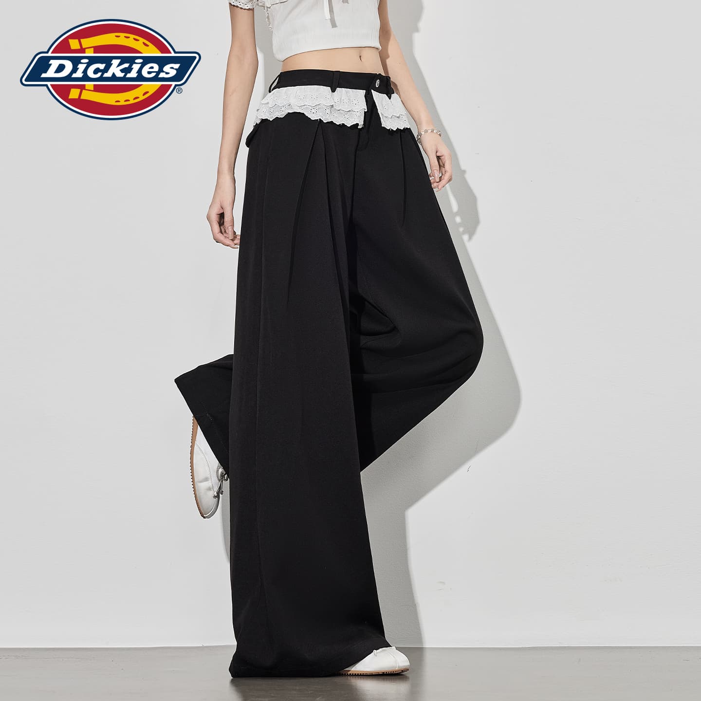Штаны Dickies Черные Брюки Женские Повседневные Брюки - изображение 6